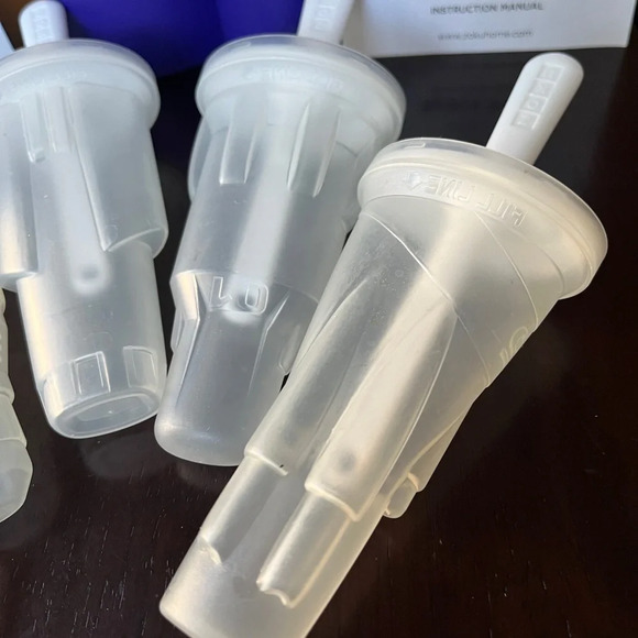 Zoey Space Pops Ice Pop Molds 5 Unique Rocket Molds 1 Astronaut Mold Sti… - Picture 10 of 10